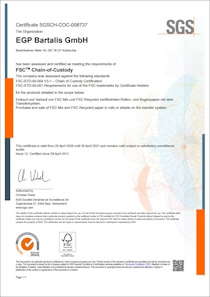 FSC© Certification