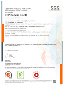 PEFC Certification